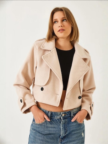 Bianco Lucci Tussenjas in Beige
