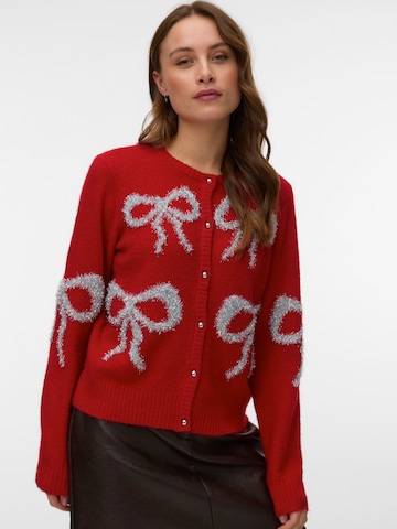 VERO MODA - Cárdigan en rojo: frente