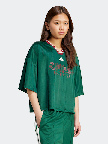 Maglia funzionale 'TIRO' di ADIDAS SPORTSWEAR in verde: frontale