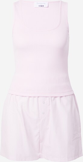 florence by mills exclusive for ABOUT YOU Korte pyjama 'Fresh Linen ' in de kleur Pastelroze, Productweergave