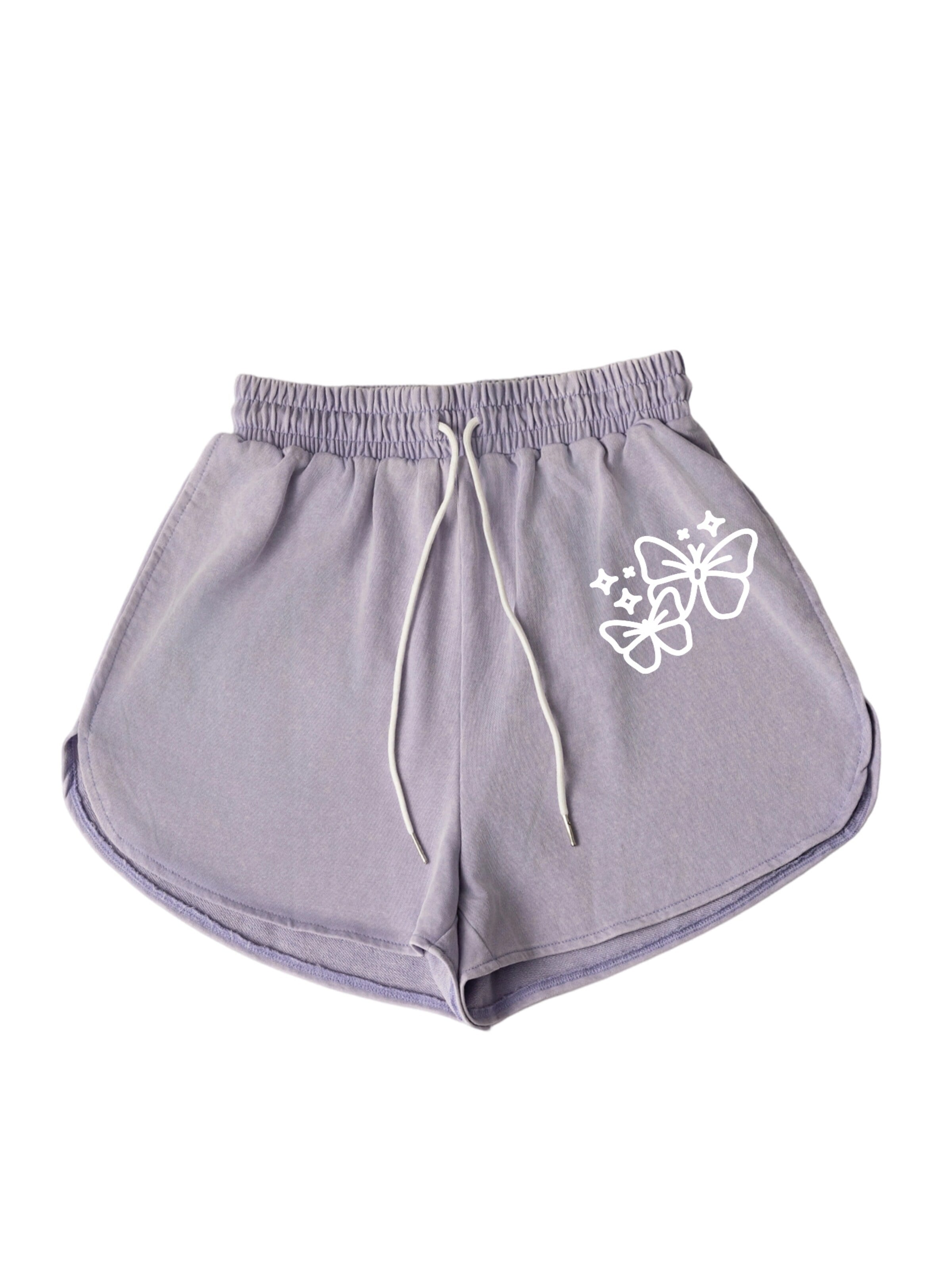 Pantalon GORHEY en violet : devant