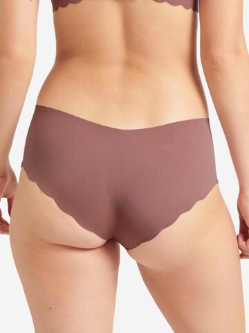 SLOGGI Boyshorts 'ZERO Microfibre 2.0' in Brown
