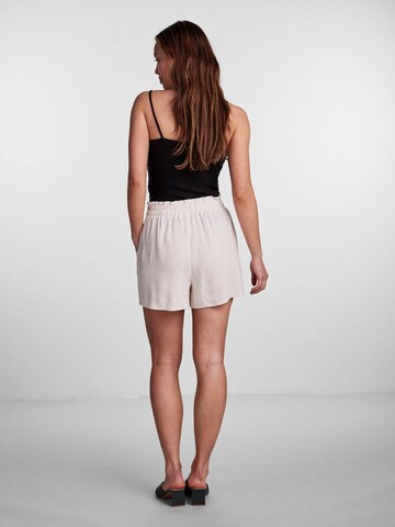 YAS Loosefit Bukser 'YASViggi' i beige