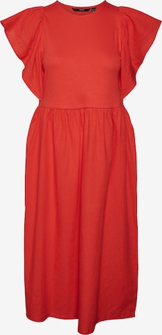 Robe 'GILA' VERO MODA en rouge : devant