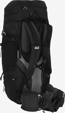 JACK WOLFSKIN Sports Backpack 'Highland Trail' in Black