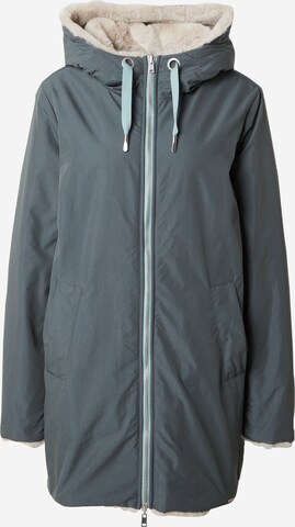 RINO & PELLE Between-Seasons Coat in Blue: front