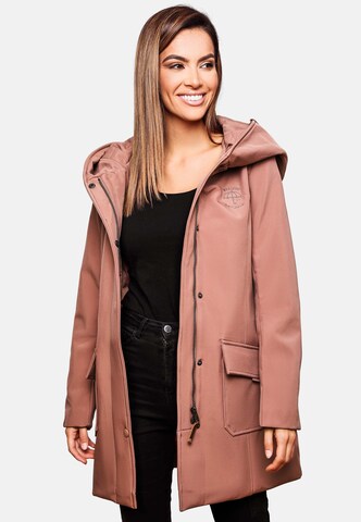 Manteau fonctionnel 'Mayleen' MARIKOO en rose