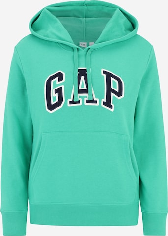 Gap Petite Sweatshirt 'HERITAGE' i grön: framsida