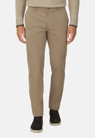 Boggi Milano Regular Hose in Grau: Vorderseite