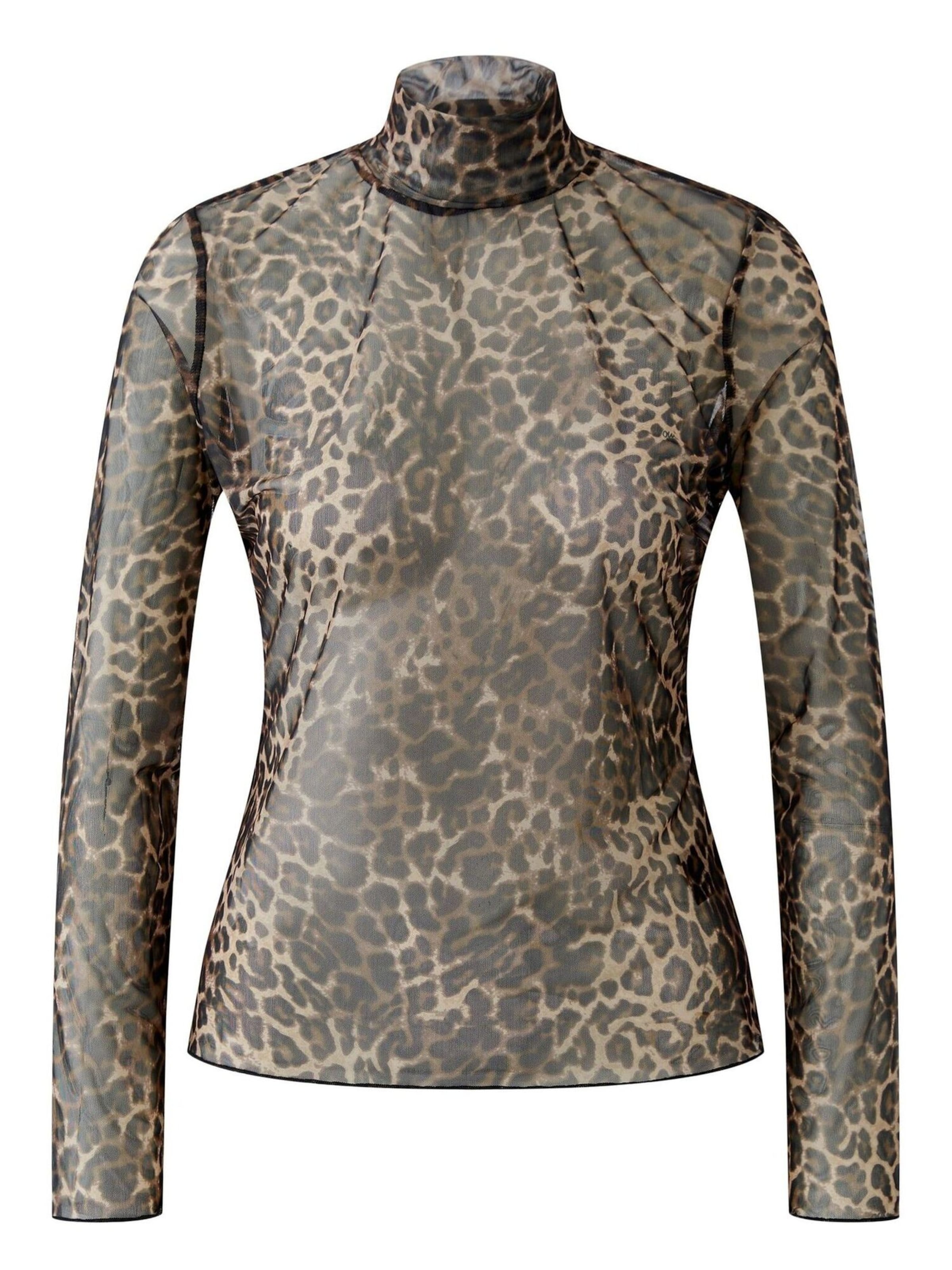 OUI Shirt in Brown: front