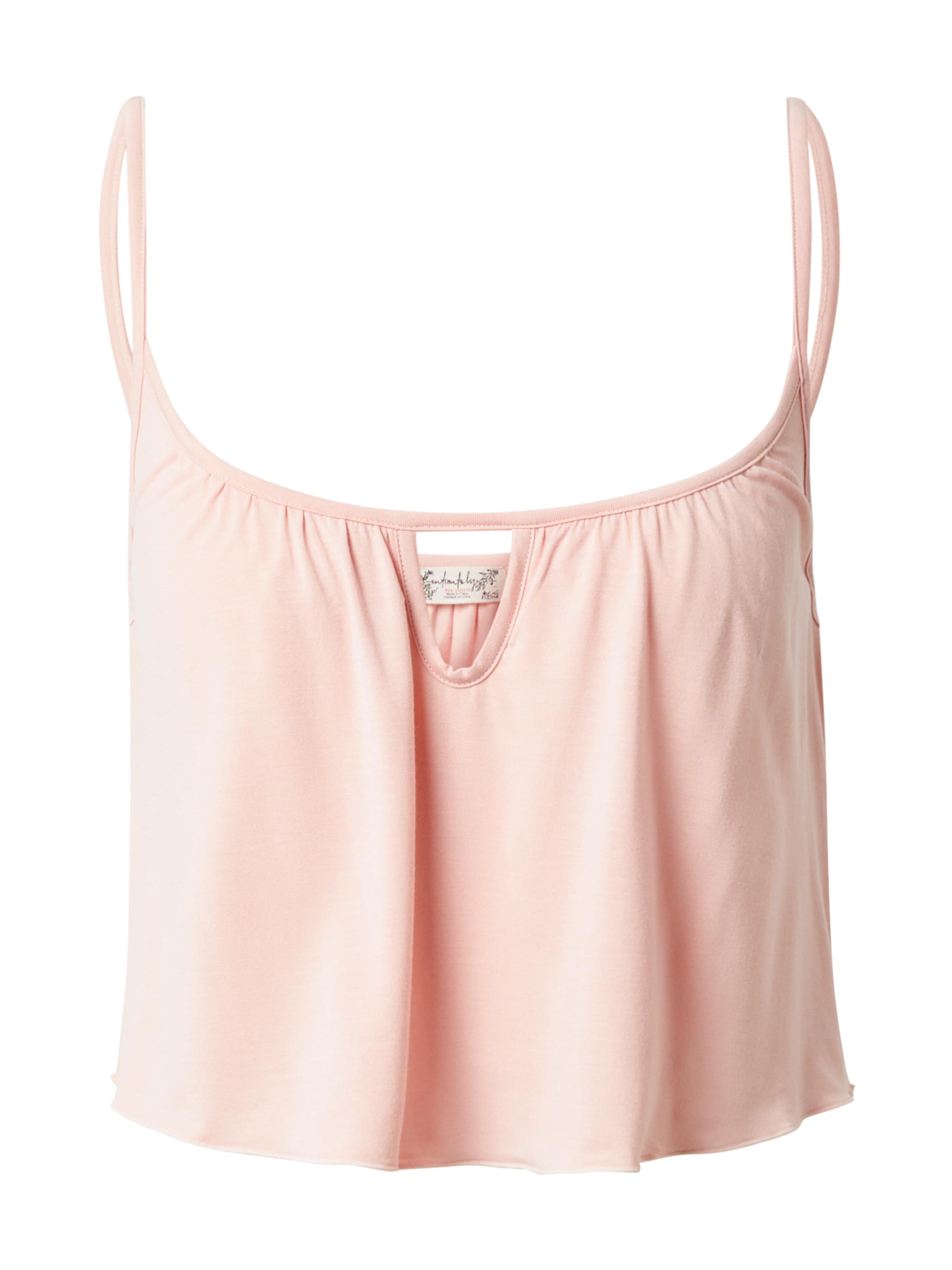 Free People Pyjamapaita 'FREE TO BE' värissä vaaleanpunainen: etupuoli