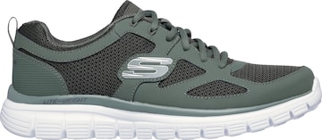 SKECHERS Низкие кроссовки 'Burns Agoura' в Зеленый: спереди