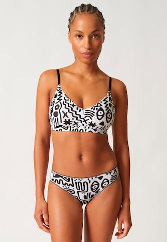 Skiny Bustier BH in Zwart: voorkant