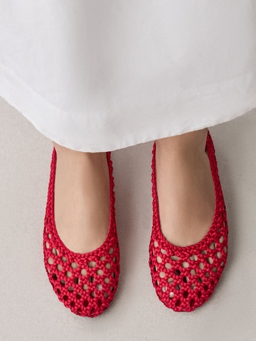 Ballerina 'Forever Comfort' di Next in rosso