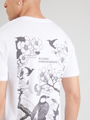 JACK & JONES T-Shirt 'JJOSAKA' in Weiß