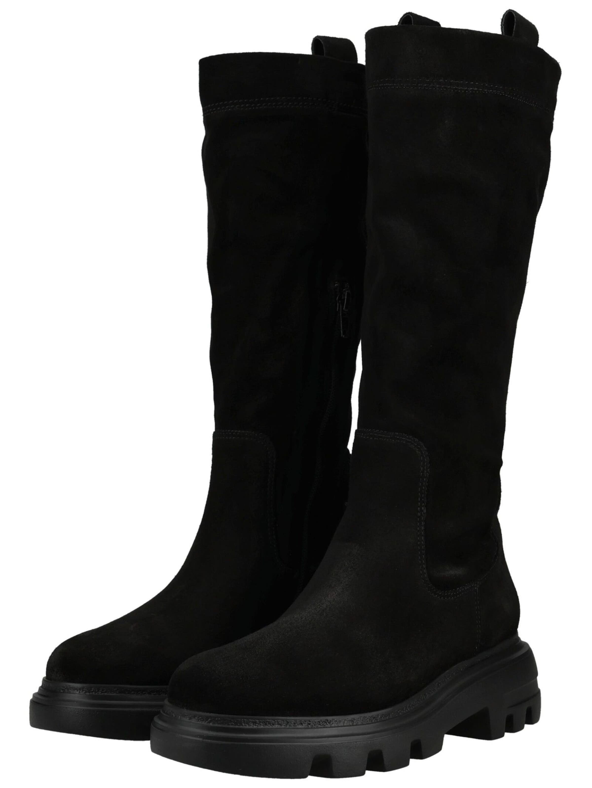 Paul Green Stiefel in Schwarz: Vorderseite