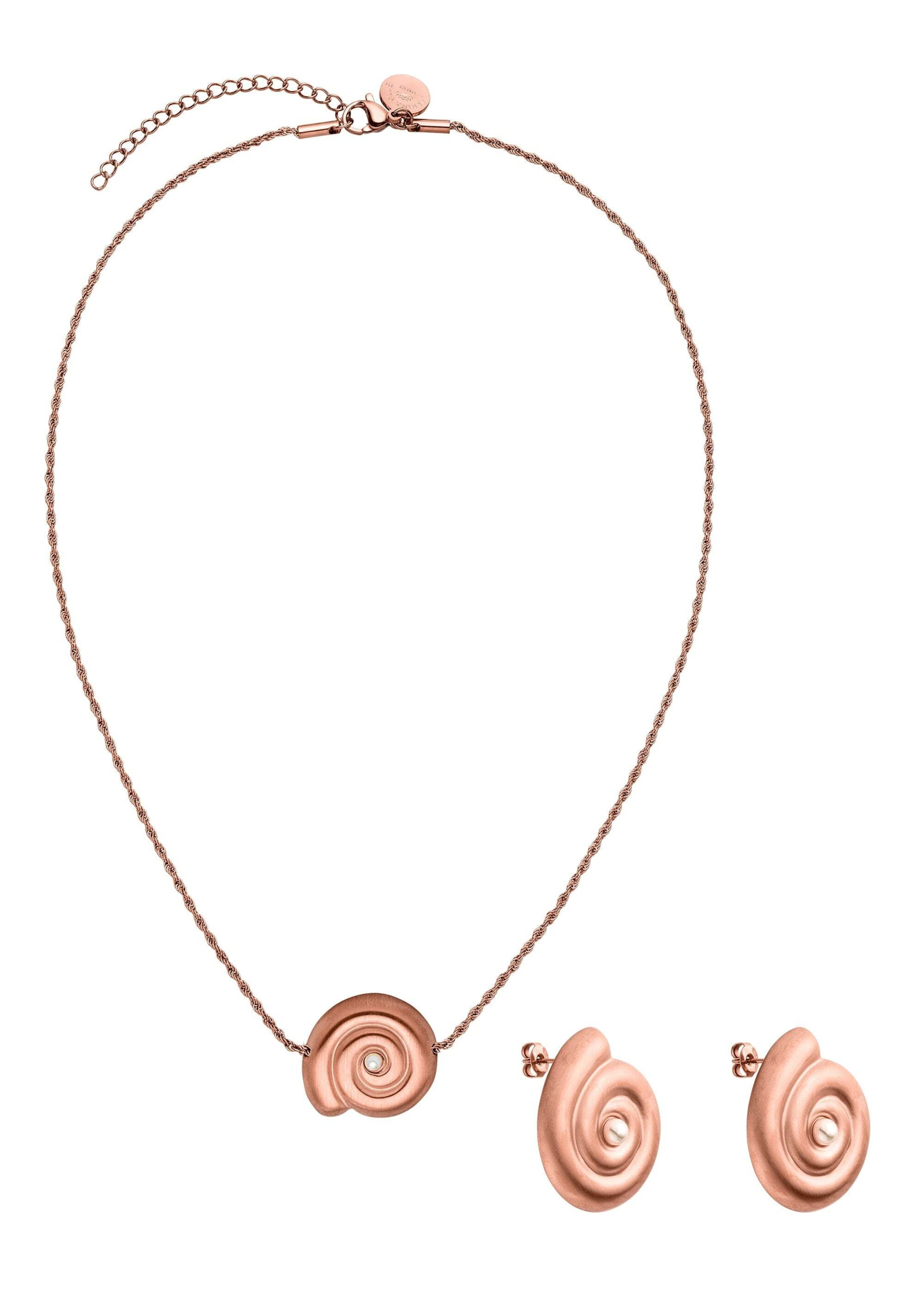 PURELEI Sieraden set 'Oceanfront' in Goud: voorkant