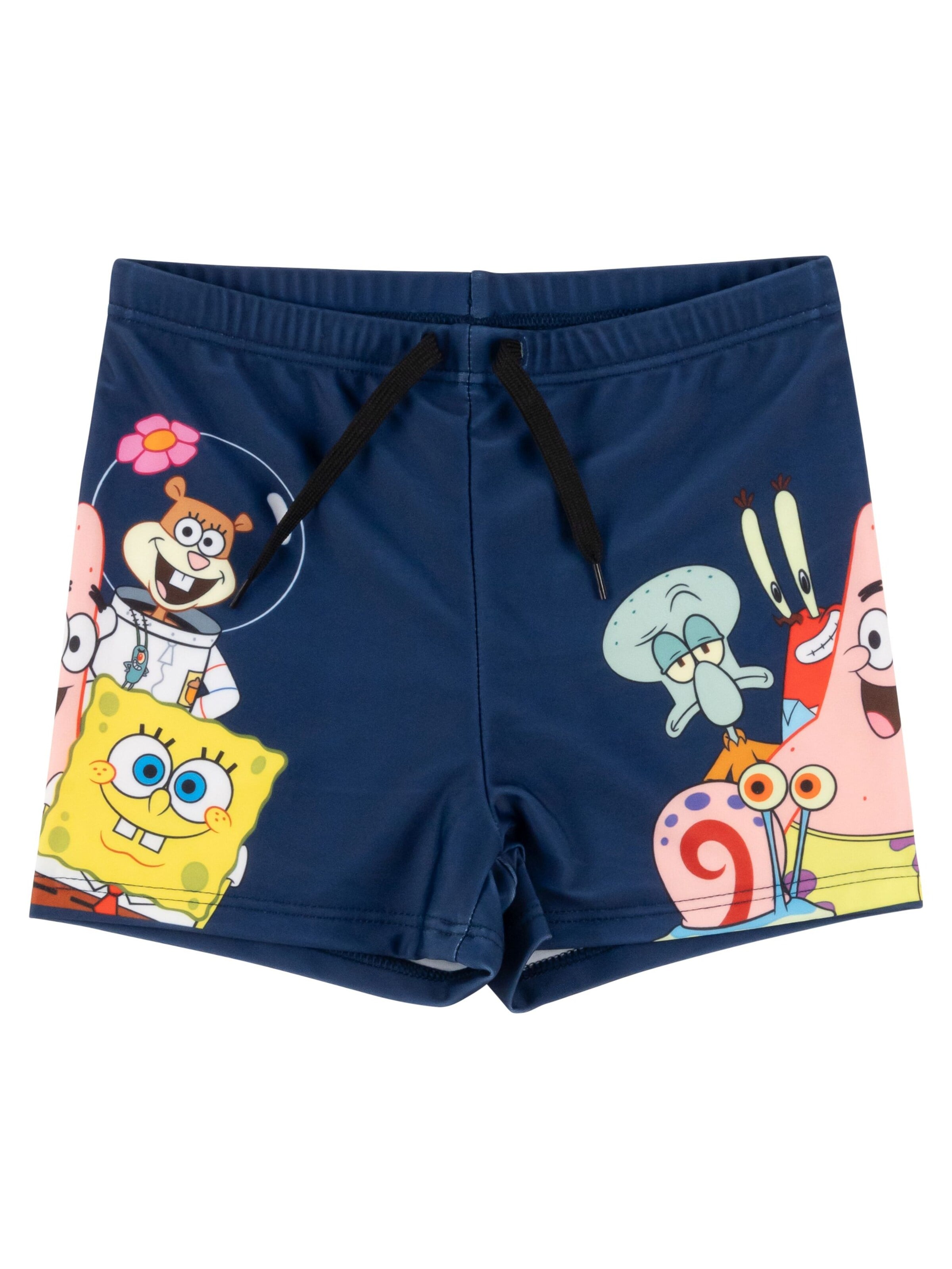 SpongeBob Badehose 'Spongebob Schwammkopf'‌‌‌‌ in Blau: Vorderseite