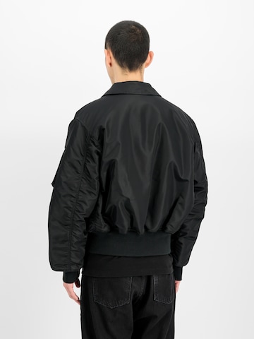 ALPHA INDUSTRIES Regular Fit Jacke 'CWU-45 Heritage' in Schwarz: Rückseite