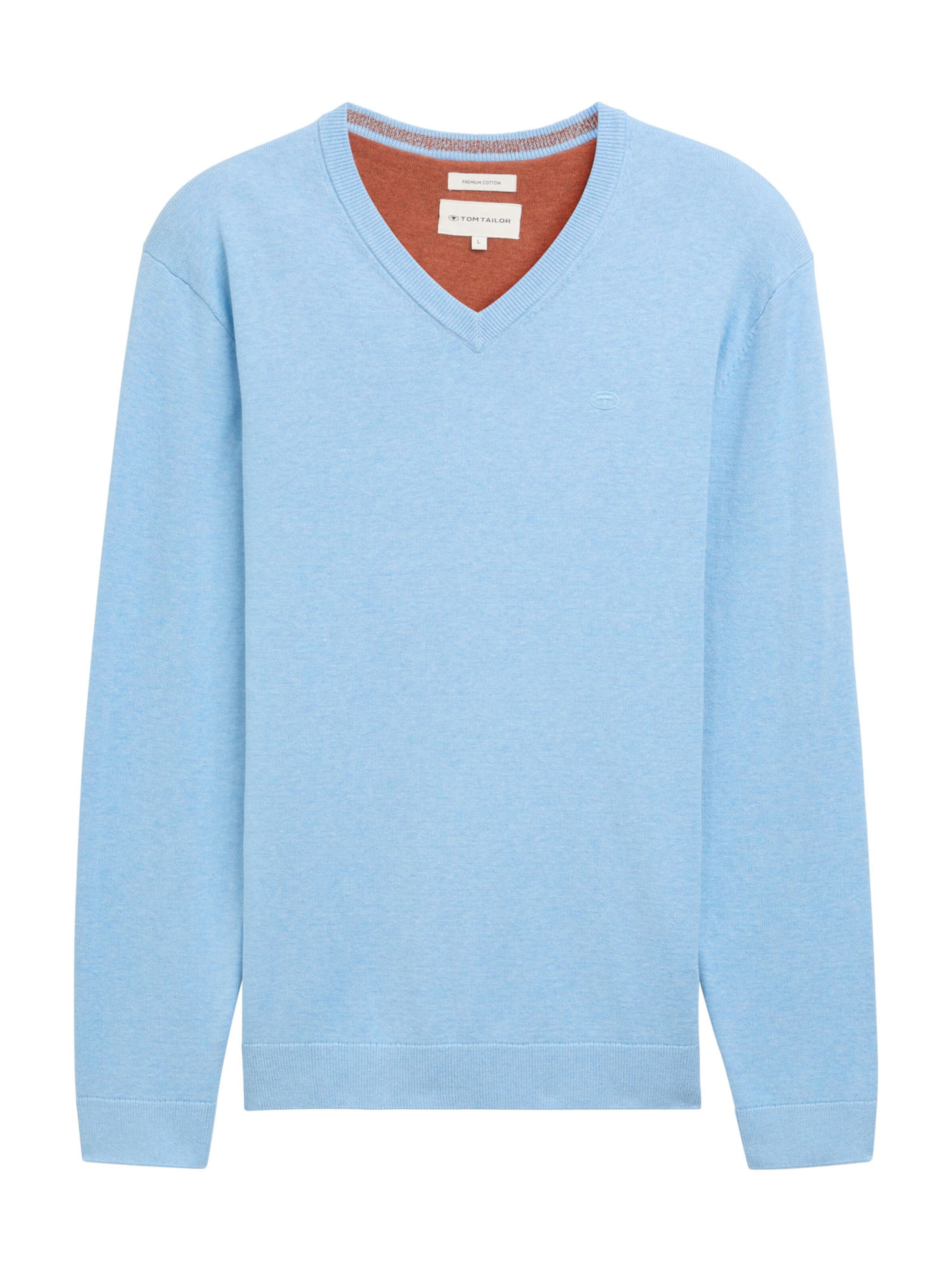 TOM TAILOR Свитер в Синий: спереди