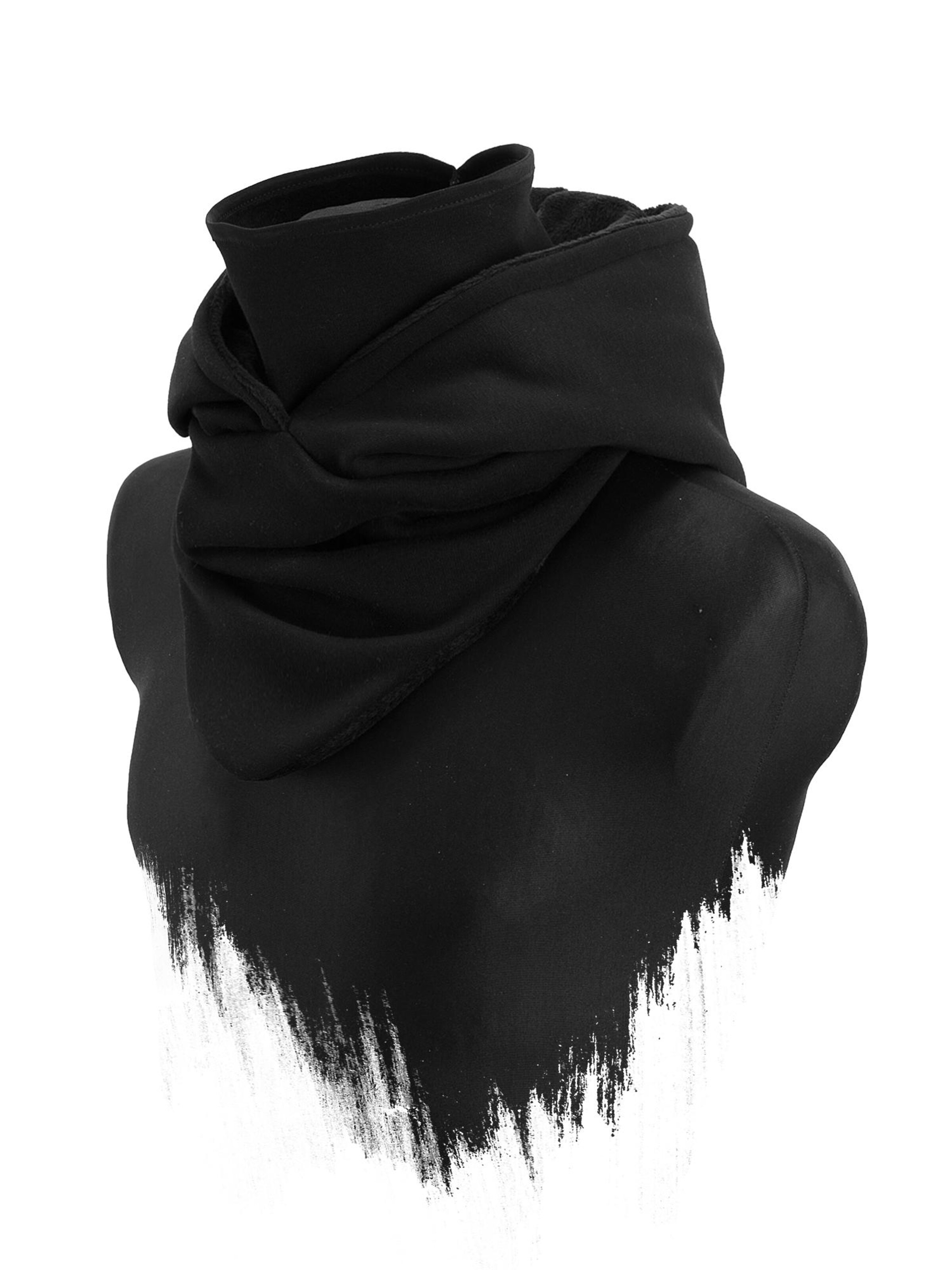 Manufaktur13 Scarf 'Hooded Loop' in Black