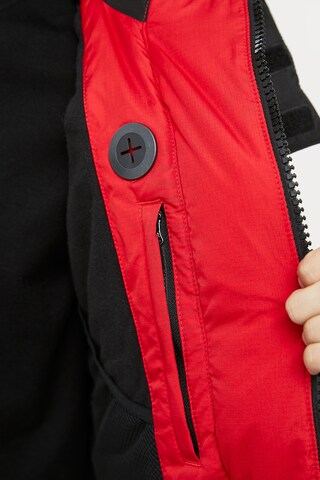Finn Flare Winter parka 'World' in Red