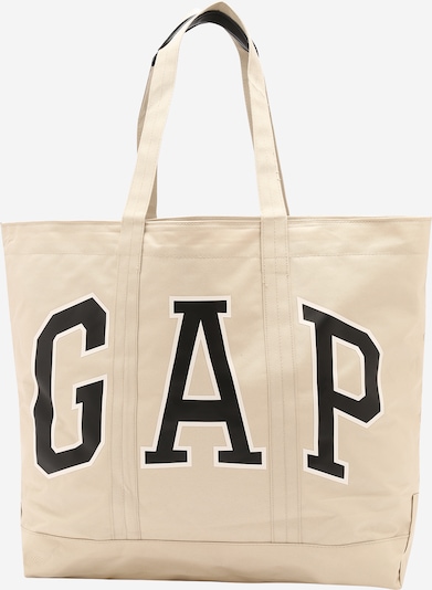 GAP "Shopper" tipa soma, krāsa - bēšs / melns / balts, Preces skats