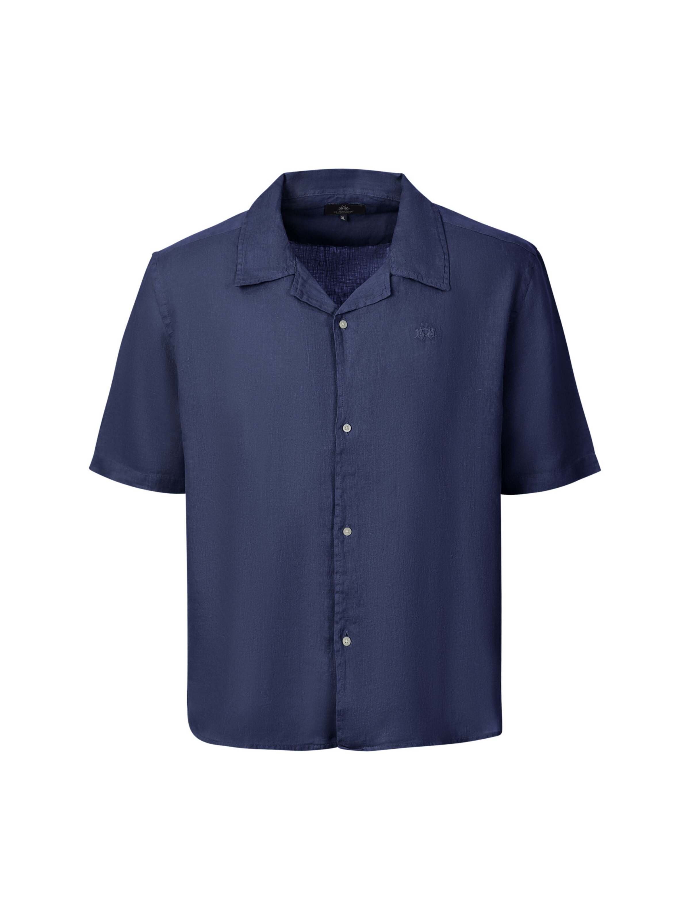 La Martina Regular fit Button Up Shirt in Blue: front