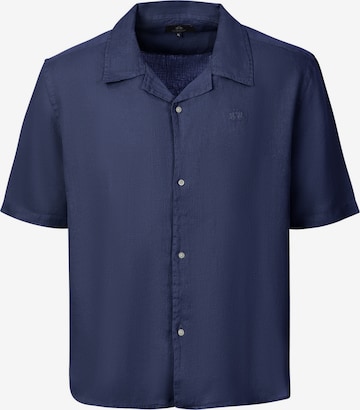 Coupe regular Chemise La Martina en bleu : devant
