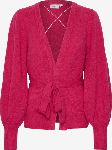 SAINT TROPEZ Strickjacke 'NanettSZ' in Pink: predná strana