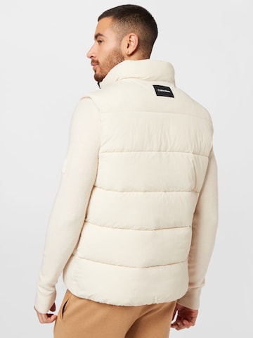 Gilet Calvin Klein en blanc