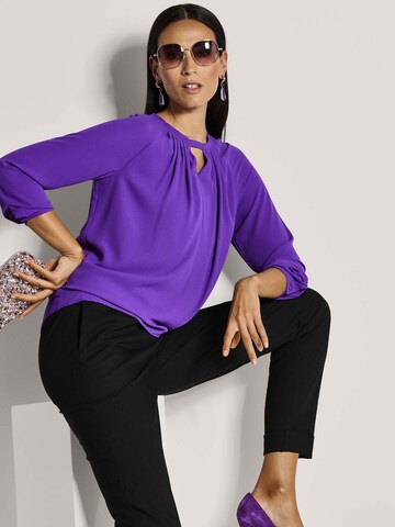 Chemisier MADELEINE en violet