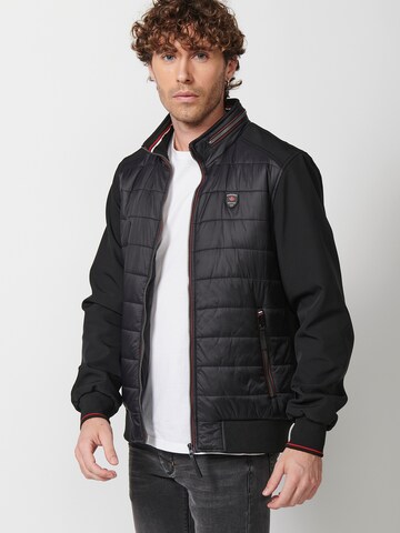Veste mi-saison KOROSHI en noir