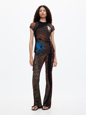 Desigual Тениска в черно