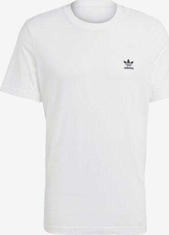 T-Shirt 'Trefoil Essentials' ADIDAS ORIGINALS en blanc : devant