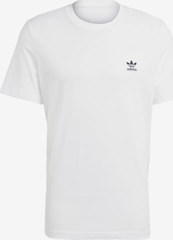 ADIDAS ORIGINALS Shirt 'Trefoil Essentials' in White: front