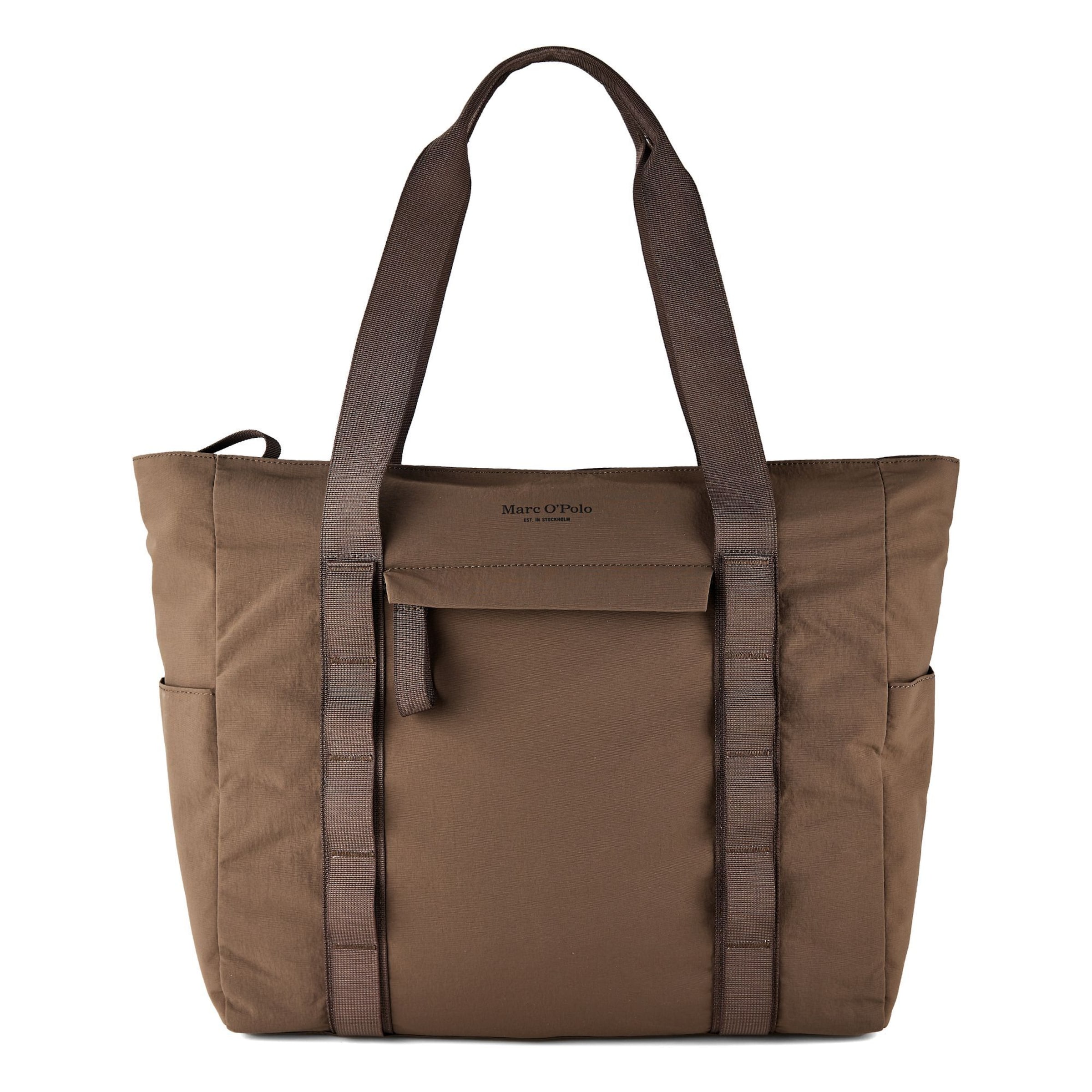 Borsa a spalla di Marc O'Polo in marrone: frontale