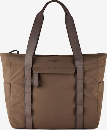 Borsa a spalla di Marc O'Polo in marrone: frontale