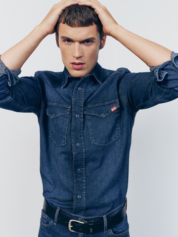 Regular fit Camicia ' CHUCK ' di BIG STAR in blu
