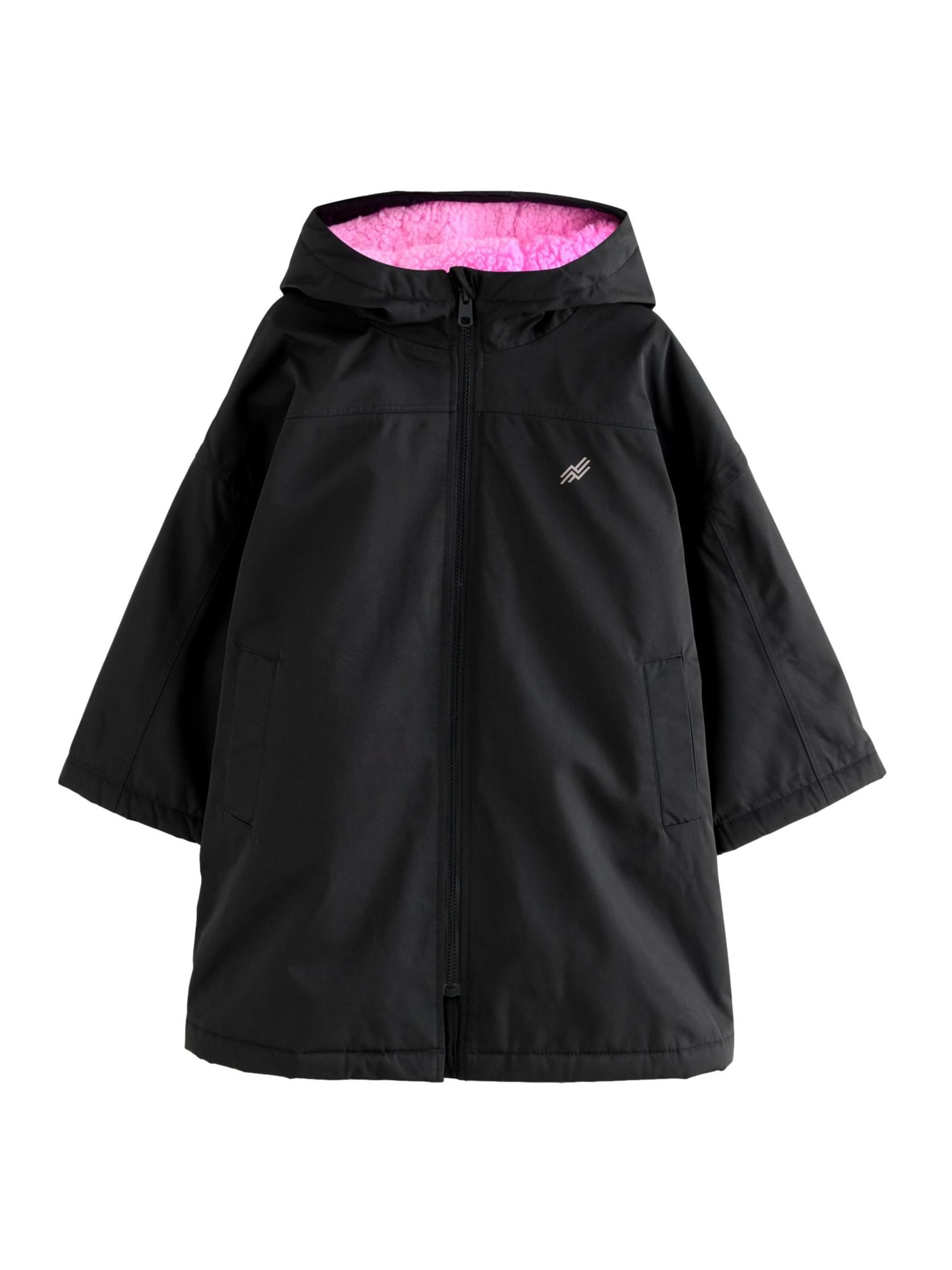 Next Mantel in Schwarz: Vorderseite