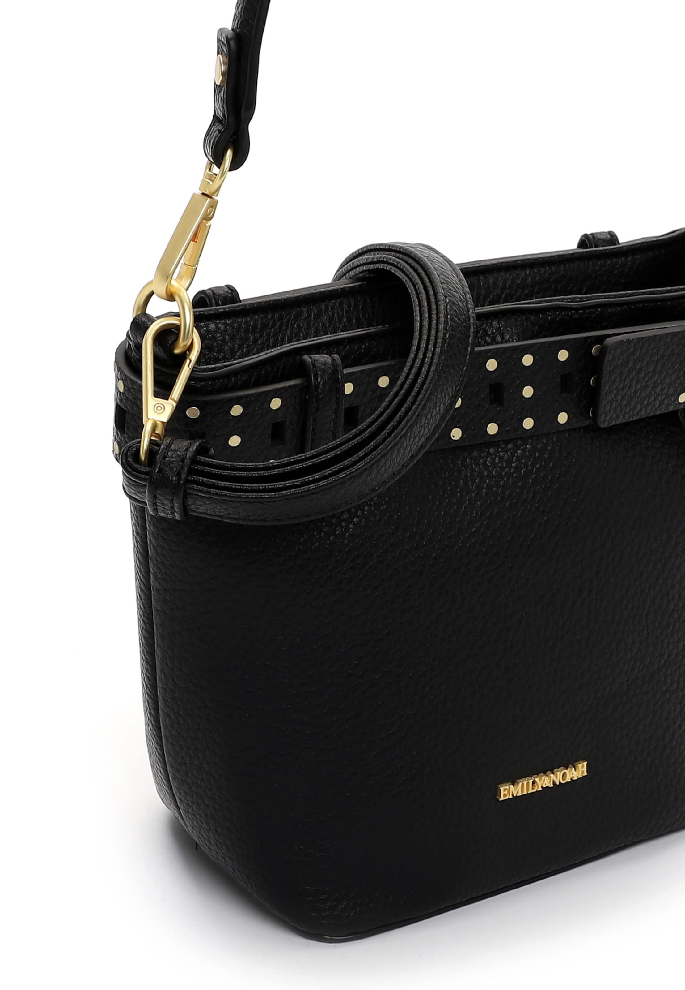 Emily & Noah Skuldertaske 'Justine' i sort