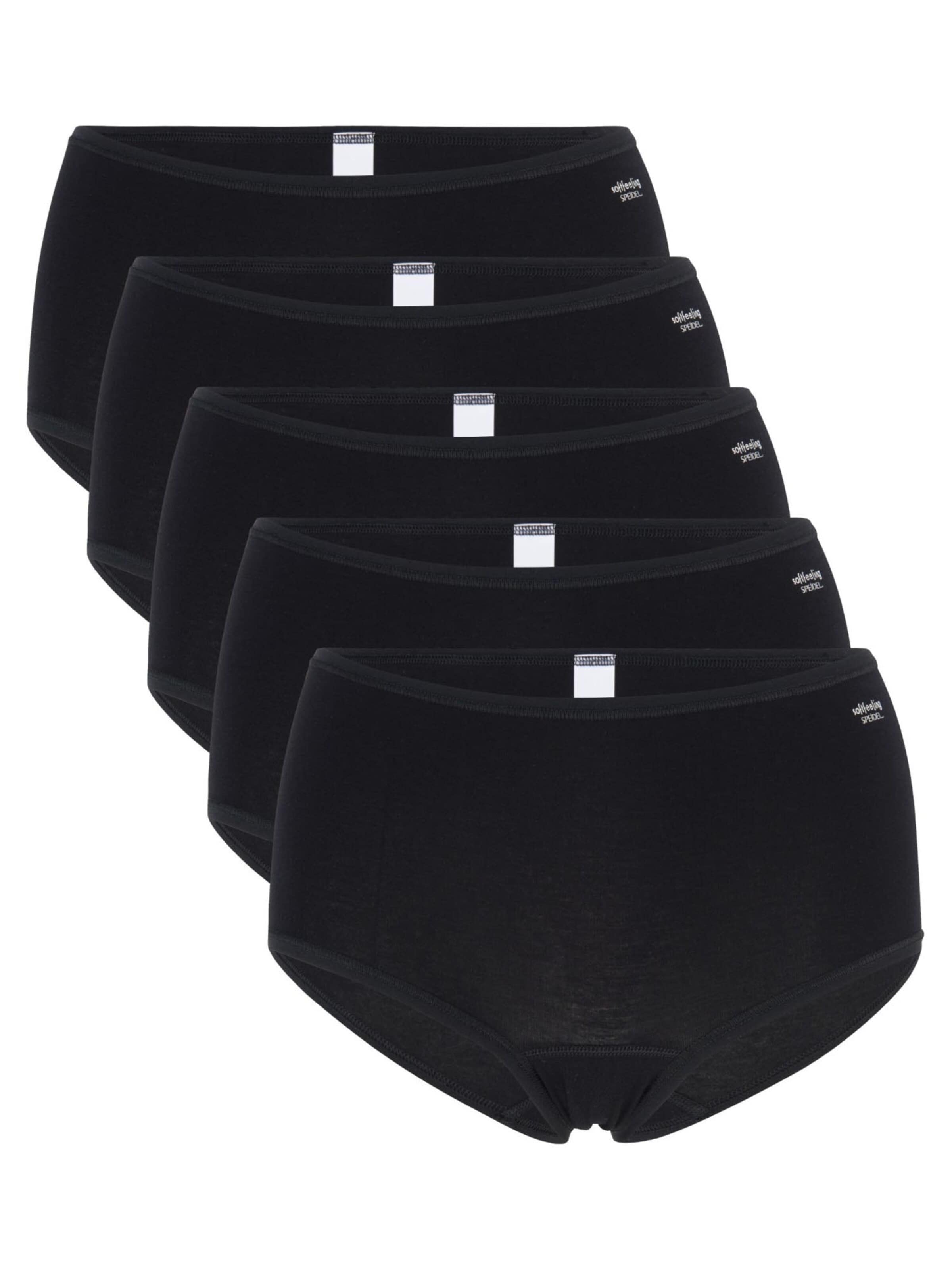 SPEIDEL Panty 'Soft Feeling'‌‌‌‌ in Schwarz: Vorderseite