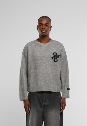 Another Cotton Lab Sweater in Grey: front