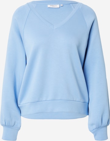 MSCH COPENHAGEN - Sweatshirt 'Nelina' em azul: frente