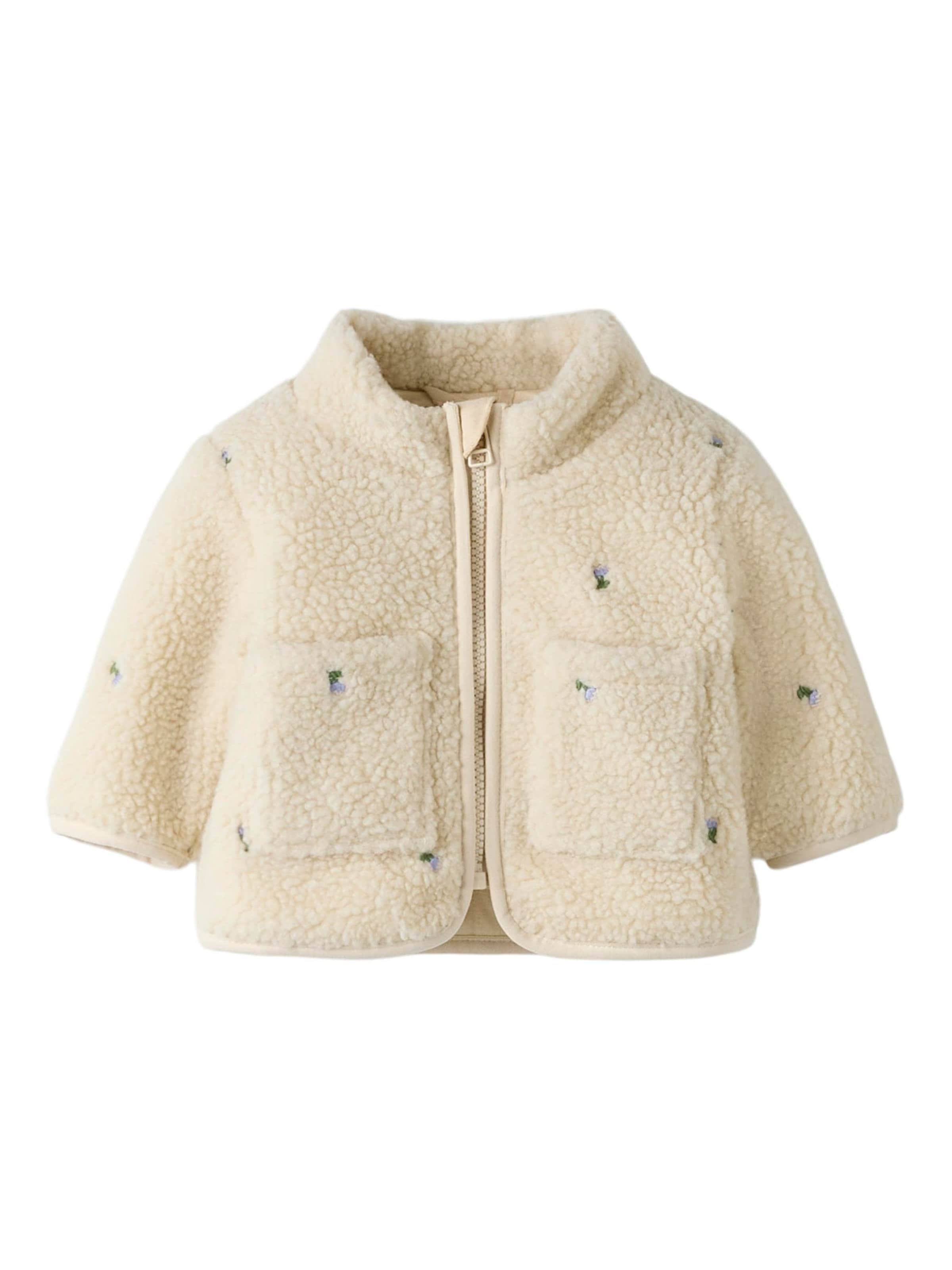 Giacca di pile di NAME IT in beige: frontale