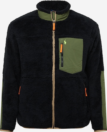 Polo Ralph Lauren Big & Tall Between-Season Jacket in Black: front