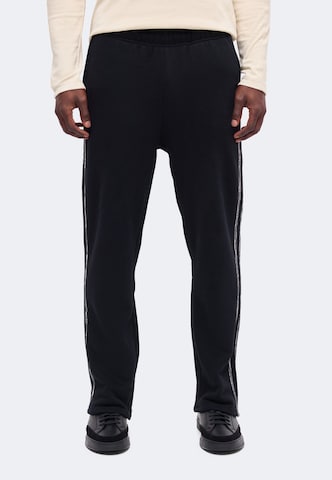 Wide Leg Pantalon 'Fragale' Carlo Colucci en noir : devant