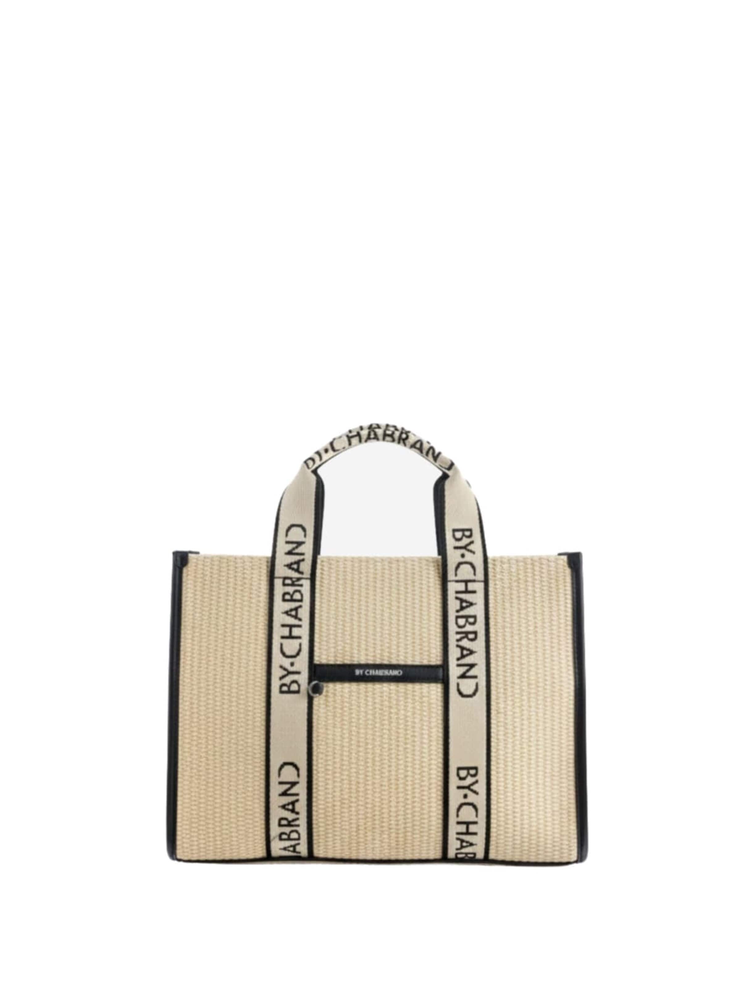 Chabrand - Shopper 'Chabrand Sacs À Main Femme Emilie Beige Noir' en beige: frente