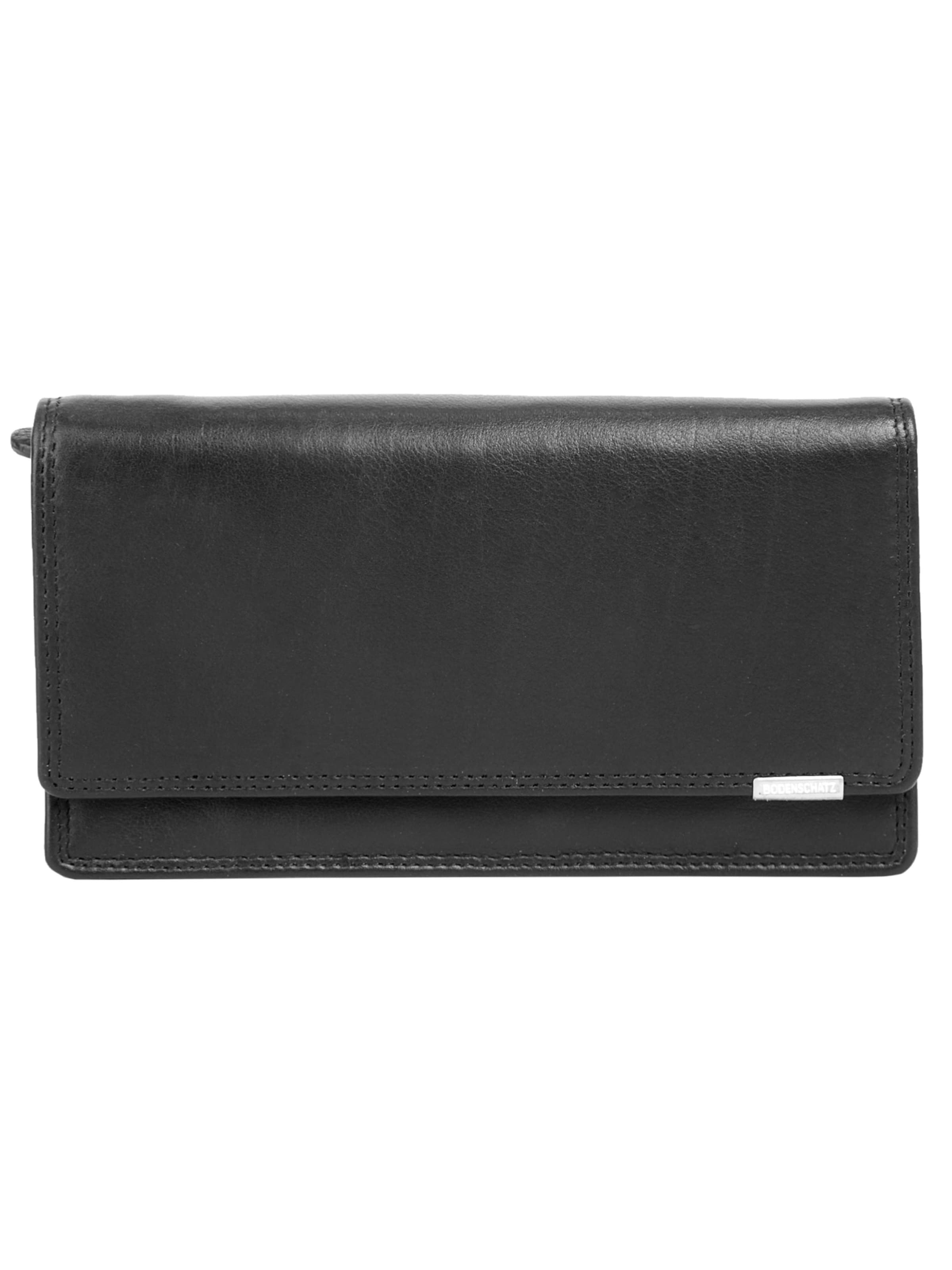 BODENSCHATZ Portemonnaie‌‌‌‌‌‌‌ in Schwarz: Vorderseite