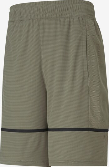 PUMA Funktionsshorts in khaki / schwarz, Produktansicht